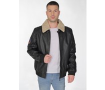 Lederjacke
