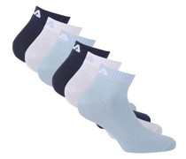 Socken 6er Pack  Baumwolle blau
