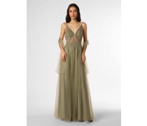 Abendkleid mit Stola  schilf
