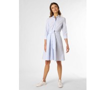 Kleid  Baumwolle hell gestreift