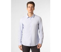 Hemd mit Leinen-Anteil  Slim Fit hell Kent