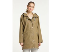 Oversize Regenmantel  khaki