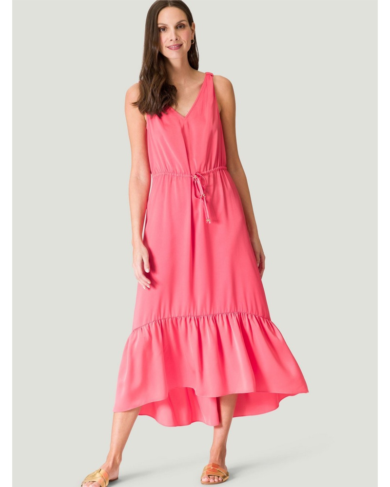 ZERO Damen Maxikleid aprikot