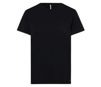 Pyjama-Shirt  Baumwolle marine