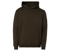 Kapuzenpullover  Bauwolle khaki