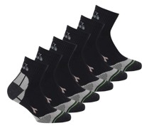 Socken 6er Pack Damen Baumwolle  gemustert
