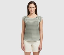 T-Shirt   Baumwolle  gestreift