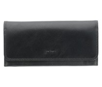 Portemonnaie  Leder schwarz