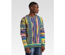 Pullover   Baumwolle mehrfarbig gestreift