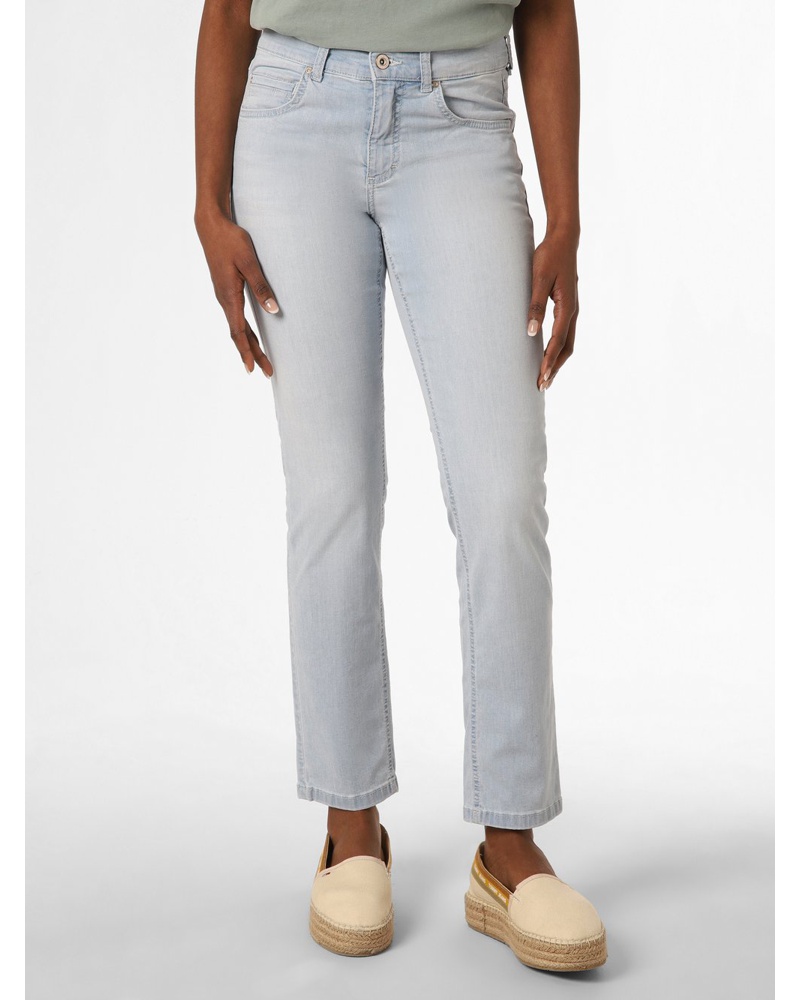 ANGELS Damen Jeans Baumwolle bleached