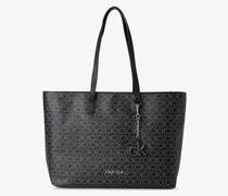 Shopper  Kunstleder  gemustert