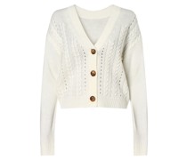 Strickjacke  ecru