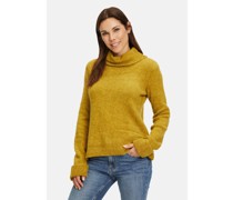 Strickpullover  gelb