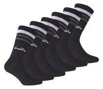 Socken 6er Pack Damen Baumwolle  gemustert