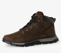 Boots aus Leder  mocca