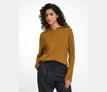 Kapuzenstrickpullover  Schurwolle