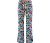 Pyjamahose   Baumwolle  gemustert
