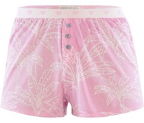 Pyjamashorts   Jersey flieder gemustert