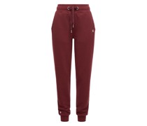Sweathose  Baumwolle bordeaux