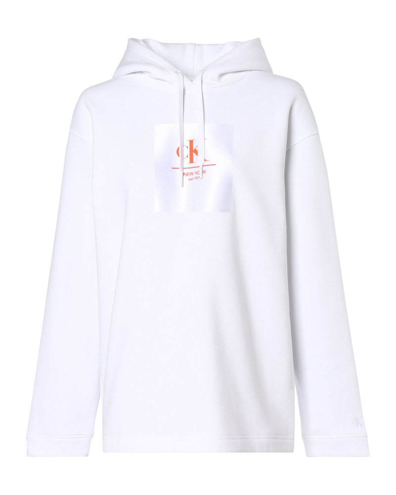 Calvin Klein Damen Kapuzenpullover Baumwolle