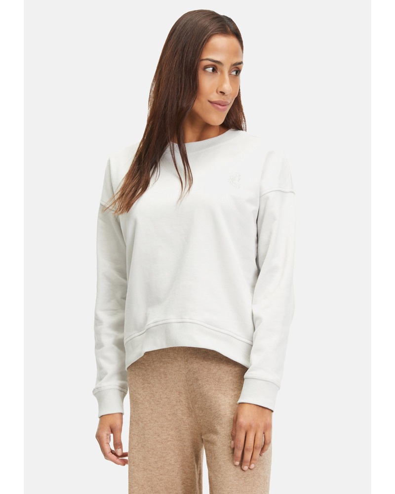 Betty Barclay Damen Sweatpullover Baumwolle hell