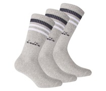 Socken 3er Pack Damen Baumwolle  gemustert