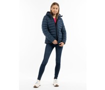 Wattierte Winterjacke  marine
