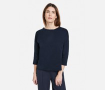 3/4 Arm Shirt  Baumwolle marine