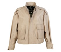 Lederjacke  sand