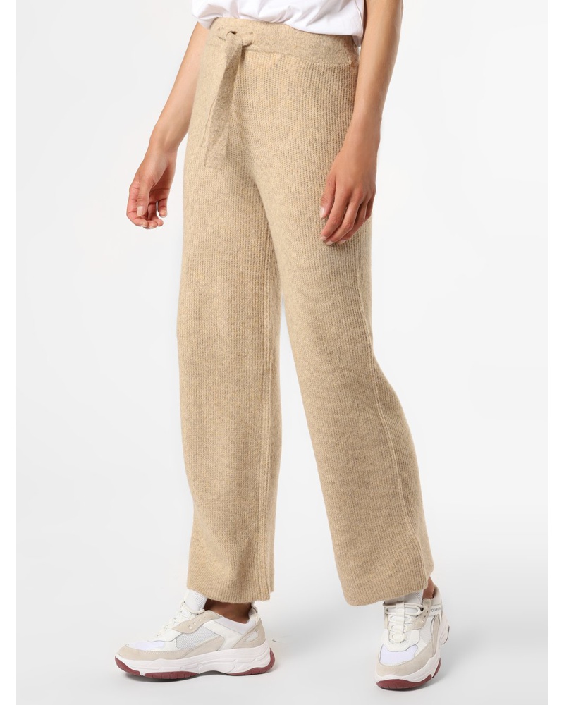 Noisy may Damen Hose Grobstrick meliert