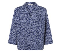Bluse  Baumwolle  gemustert