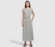Kleid   schwarz gemustert