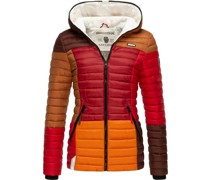 Steppjacke  braun gemustert