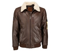 Lederjacke