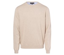 Pullover mit Cashmere-Anteil  Feinstrick sand