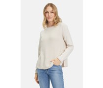 Strickpullover  Baumwolle grau