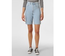 Jeansshorts  Baumwolle light stone