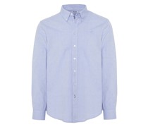 Hemd  Regular Fit Baumwolle hell