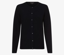 Strickjacke  Feinstrick marine