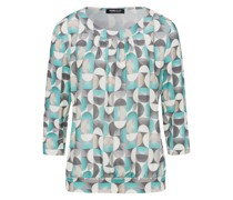 Blusenshirt  Viskose  gemustert