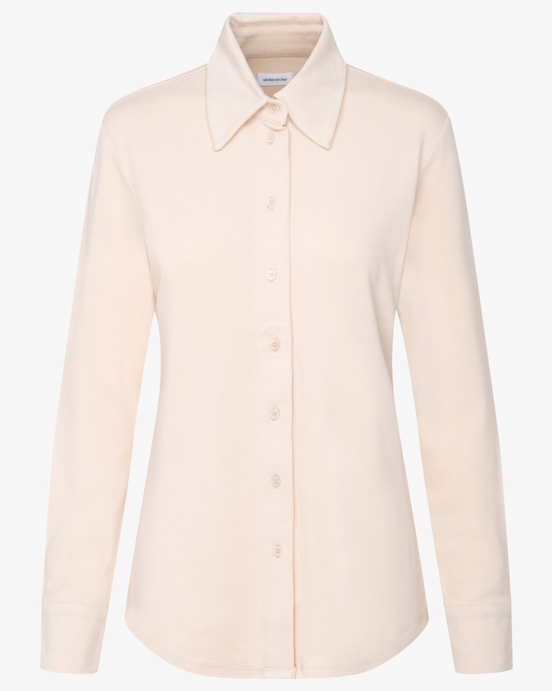 Seidensticker Damen Hemdbluse ecru Seidensticker Damen Hemdbluse ecru
