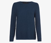 Pullover  Baumwolle indigo meliert
