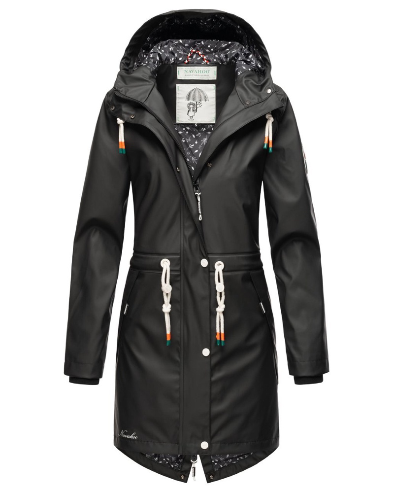 NAVAHOO Damen Regenjacke