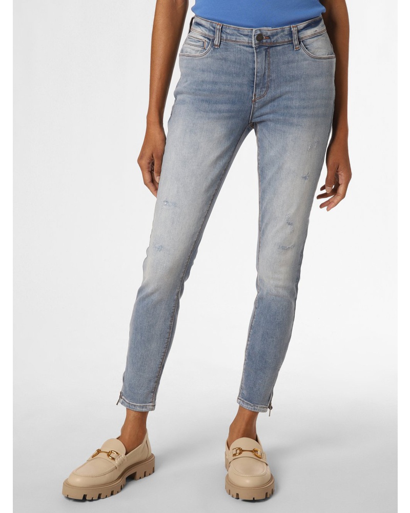 Noisy may Damen Jeans Baumwolle light stone