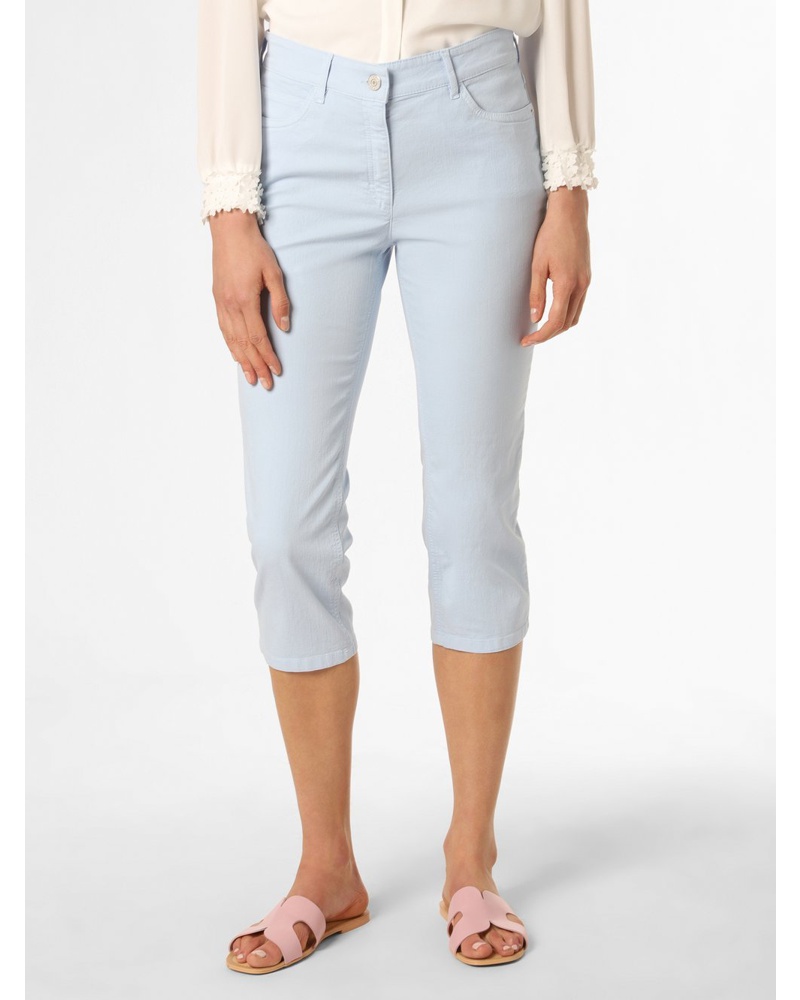 Zerres Damen Hose Baumwolle hell