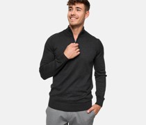 Strickpullover  Jersey anthrazit