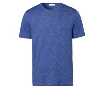 T-Shirt  Baumwolle indigo gestreift