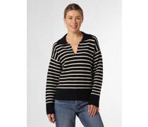 Pullover  Baumwolle marine gestreift