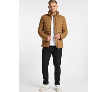 Wattierte Winterjacke  sand