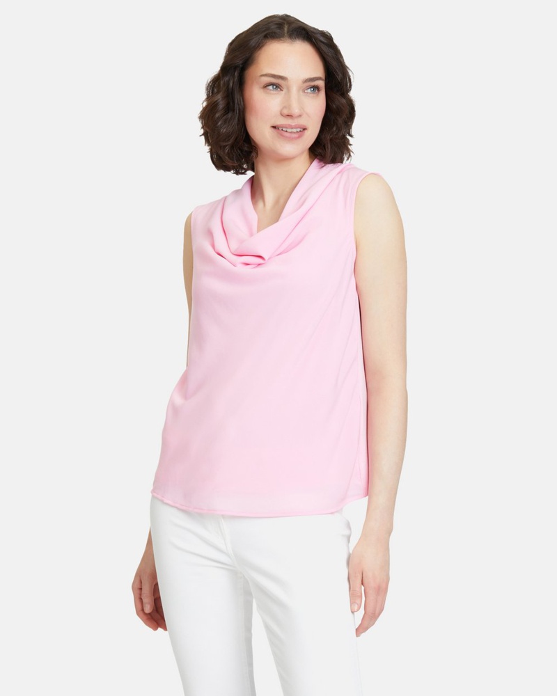Betty Barclay Damen Trägertop Viskose pink